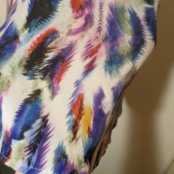 EUC✨ CABI women's medium colorful blouse - Picture 3 of 10